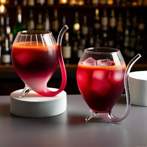 Nouveau <span class=keywords><strong>Verre</strong></span> Créatif en Forme de Vampire avec Paille – <span class=keywords><strong>Verre</strong></span> à Vin Personnalisé, Tasse à Eau, Verres à Cocktail - Product Image 3