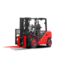 Chariot élévateur contrepoids diesel de 3 tonnes et 3,5 tonnes avec mât triplex pour le chargement de conteneurs et la manutention des matériaux