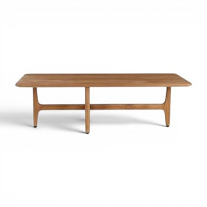Mesa de Centro de Madera de Teca Sólida Escandinava de Lujo, Muebles Modernos para Sala de Estar, Hechos a Mano con Madera Natural para el Hogar, Hotel, Villa, Cafetería - Product Image 2