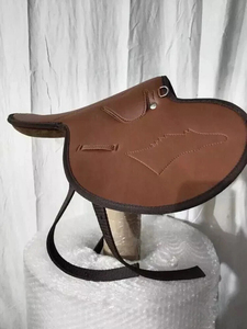 Selle d'équitation en cuir PU pour saut d'obstacles, selle d'exercice pour chevaux, selle de course de haute qualité sur mesure - Product Image 4