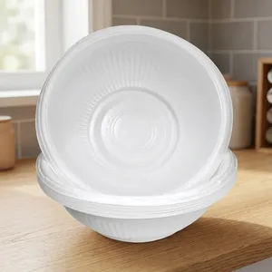 High Demand 230ml Bagasse <b>Pulp</b> Moulded Eco-Friendly Compostable Disposable Food Bowl for Restaurants Catering Takeaway Events - Product Image 3