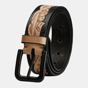 Customized Genuine Leather Belt Custom Logo Belt Adjustable Automatic Buckle Belt Custom Made Belt - Product Image 5