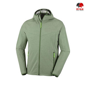 แจ็คเก็ตซอฟต์เชลล์ดีไซน์พิเศษสำหรับผู้ชาย ยี่ห้อ Ryan Pro Gear แบบซิป พร้อมโลโก้สั่งทำพิเศษ ทรงปกติ - Product Image 6