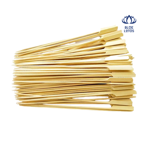 Premium Natural Bamboo Skewer Food Grade <b>BBQ</b> Bamboo Stick for Restaurant Catering and Grill Cooking - Product Image 1