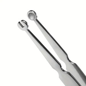 Pince à épiler de haute précision pour bijoux corporels, en acier inoxydable chirurgical, pour piercing du nez, des oreilles, du nombril - Product Image 6