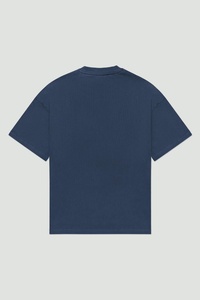 Camiseta de Hombre Oversize Roja con Cuello Redondo y Manga Corta, Casual, Lisa, 100% Algodón Tejido, 260g, Ecológica, con Logo Frontal, Antiarrugas - Product Image 2
