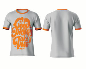 Camiseta de Manga Corta con Cuello Redondo, Sublimada con Impresión Personalizada, 180 Gramos, 100% Poliéster Tejido, Estilo Casual - Product Image 1