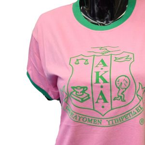 Camiseta de Algodón Rosa con Estampado Gráfico para Mujer, Manga Corta, Informal, Cómoda y Elegante para Uso Diario - Product Image 4