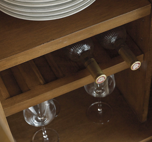 ตู้บาร์ไม้มะฮอกกานี FasanoSolid สำหรับเก็บไวน์ จัดแสดงแก้ว เก็บเหล้า ติดผนัง เหมาะสำหรับห้องนอน ห้องเก็บของ สไตล์ร่วมสมัย - Product Image 4