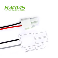 وصلة أسلاك مخصصة بموصلين من نوع Molex 39-01-2025، صفان، 4 أزواج، بمسافة 2 بين، متوافقة مع RoHS، نحاس مطلي بالقصدير، PVC، إلكترونية