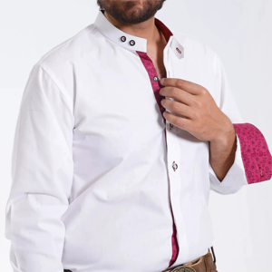 Chemises habillées boutonnées sur mesure pour hommes, chemises en coton et lin de haute qualité pour les affaires, le bureau et les événements d'entreprise - Product Image 1