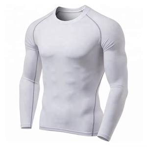 OEM Service High Quality RAMF SPORTS <b>Men</b> <b>Compression</b> <b>Shirts</b> Custom Made Best Selling Spandex/Polyester Quick Dry Breathable Slim - Product Image 6