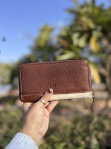 New Arrival Cowhide <b>Wallet</b> for <b>Women</b> Real Leather Purse Clutch <b>Card</b> Case Western Wholesale Stylish Clutch - Product Image 2