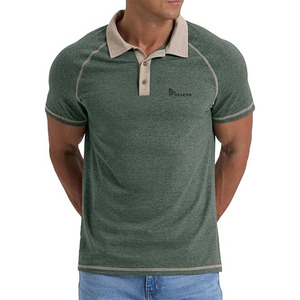 Camiseta Polo de Algodón de Color Sólido para Hombre EM Custom – Tallas Grandes, Estilo Casual de Negocios, Fabricante Mayorista - Product Image 3