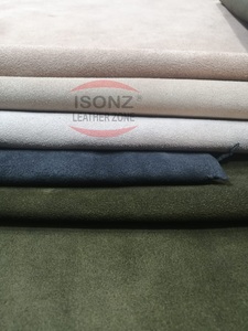 Cuero de gamuza de becerro gris auténtico, ecológico, libre de peligros, sin AZO ni PCP, para zapatos, bolsos, cinturones, carteras, ropa y guantes. - Product Image 4