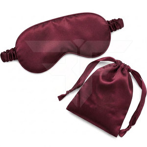 Masque de sommeil en soie de luxe 19 mm réglable quatre saisons, protection des cils, améliore le sommeil et les soins de la peau - Product Image 1