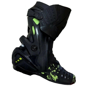 Meilleures bottes de moto unisexes élégantes, respirantes, coupe-vent, en cuir, imperméables, pour la course et le motocross - Product Image 2