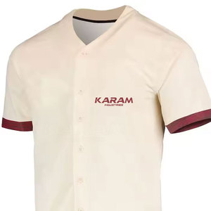 Sports Wear Customized Color Lightweight Breathable Short Sleeve <b>Baseball</b> Jersey Team Wear New Arrival Hot Sale - Product Image 6