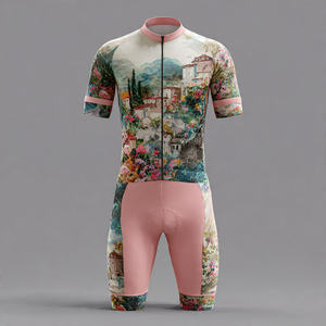 Conjunto de Ropa de Ciclismo para Hombre, Jersey de Ciclismo Ligero de Manga Corta con Compresión, Conjunto de Ropa de Ciclismo Personalizada - Product Image 4