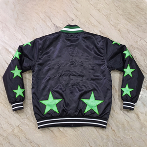 High Quality Custom <b>Waterproof</b> Plus Size Windproof Breathable Woolen Crocheted Casual Bomber <b>Jacket</b> Polyester <b>Winter</b> Men Women - Product Image 2