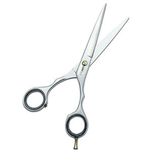 Ciseaux de coiffure pour droitiers de 6,5 pouces |   Lame tranchante en acier à haute teneur en carbone, manche moyen, usage professionnel en salon, UBI - Product Image 1