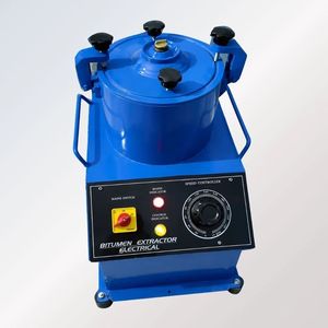 Extracteur de bitume électrique, centrifugeuse analyseur 220V, machine d'essai d'asphalte pour laboratoire, laboratoire de matériaux routiers - Product Image 3