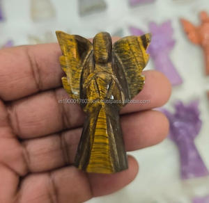 หินคริสตัลรูปนางฟ้ารูปปีกขนาดเล็กแบบทำด้วยมือสำหรับตกแต่งฮวงจุ้ยสำหรับตกแต่งปีใหม่ - Product Image 4