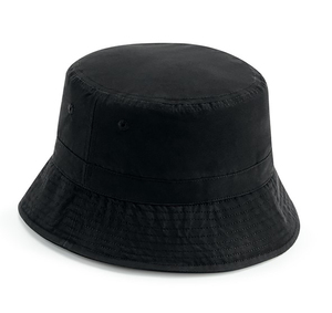 Green Cotton Canvas Bucket <b>Hat</b> With Orange Buttons Unisex Casual Outdoor Spring Summer 56-58CM - Product Image 4