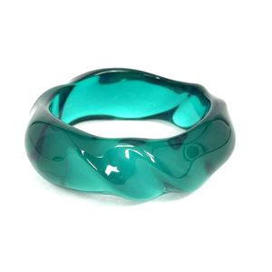 2026 Trending Transparent Epoxy Resin Bangle Stack for Women Daily Wear Party Festive Vintage Luxurious Fashion Jewelry <b>Bracelet</b> - Product Image 3