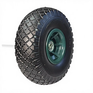 Roue anti-crevaison en mousse PU Caldwell fabriquée en Thaïlande, 9 po (3.00-4), pour nettoyeur haute pression, pulvérisateur, chariot à main, chariot, chariot à roulettes et wagon - Product Image 1