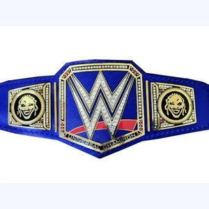 Heavyweight Championship Title Belt with 4MM Gold Plates Big Gold Wrestling Belt for Adult Champions - Product Image 2