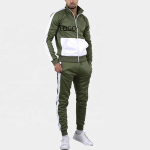 Winter Eco-Friendly Hooded Casual Streetwear Custom Unisex Windbreaker Oversize Zip-Up 100% Cotton <b>Tracksuits</b> Set Solid - Product Image 1