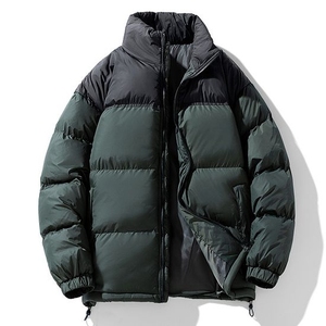 Chaqueta de Plumón Premium para Hombre, Invierno, con Logotipo Bordado Personalizado, Abrigo Acolchado con Marca Impresa, Ropa de Abrigo para Exteriores, OEM ODM - Product Image 5