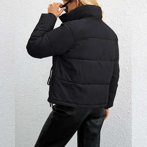 Veste en jean classique pour femme, décontractée, hiver, 100% coton, boutonnée, manches courtes, 4 couleurs, dernier style, haute qualité - Product Image 5