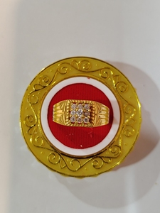 แหวนทองคำแท้ 22k ระดับพรีเมียมสำหรับผู้ชาย เครื่องประดับหรูหราทำมือ ดีไซน์คลาสสิก เหมาะสำหรับสวมใส่ทุกวันและเป็นของขวัญสุดพิเศษ - Product Image 5