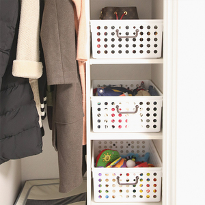 Organizador de Cajones Extraíble de Plástico Blanco de 5 Piezas SongSong, Organizador de Ropa Modular Hecho en Corea, Solución para Ahorrar Espacio en el Hogar - Product Image 3