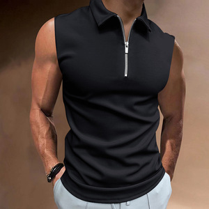 Camisetas Personalizadas OEM/ODM 100% Algodón para Hombre, Logotipo Bordado, Camisetas de Golf Sólidas, Casuales de Negocios, Manga Corta, Alta Calidad - Product Image 2