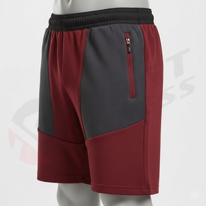 Shorts amples pour hommes, 100% coton, de haute qualité, best-sellers, décontractés, pour la gym, coupe-vent, respirants, séchage rapide, design de logo personnalisé - Product Image 5