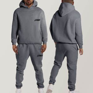 Conjuntos deportivos personalizados con logo para hombre, conjuntos de streetwear, conjuntos de gimnasio para etiquetas de streetwear estadounidenses, bajo MOQ, precio de fábrica de marca privada. - Product Image 4