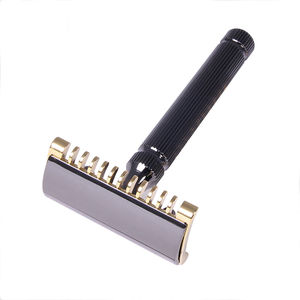 Maquinilla de Afeitar Clásica Kaamir, de Acero Inoxidable, con Una Sola Cuchilla, No Desechable, Herramienta de Aseo para Hombres - Product Image 1