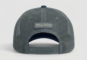 Casquette Trucker en Maille Personnalisée avec Patch Brodé sur le Devant, Réglable, Unisexe, pour Activités de Plein Air Printemps-Été, Usage Quotidien - Product Image 3