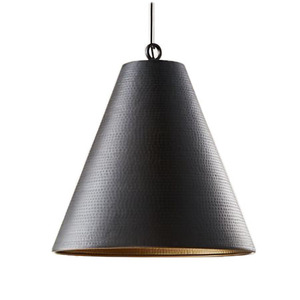 Lámpara colgante de hierro y Metal con revestimiento gris, decoración de iluminación interior - Product Image 3