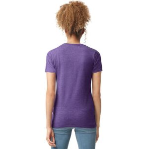 Camiseta de Algodón para Mujer, Manga Corta, Cuello Redondo, Informal, Básica, Suave, Transpirable, Cómoda, Ropa de Moda para el Día a Día, Venta al Por Mayor - Product Image 2