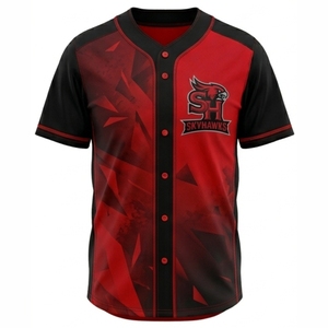 Premium Quality <b>Baseball</b> Jersey Men's Short Sleeve Sublimated Print Moisture Wicking Regular Fit All Seasons Team Apparel Adult - Product Image 5