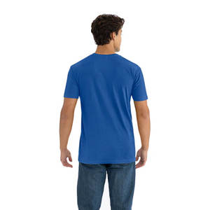 T-shirts basiques unisexe Next Level Premium CVC à col ras du cou, coupe ample, couleur rouge classique, vente en gros - Product Image 5