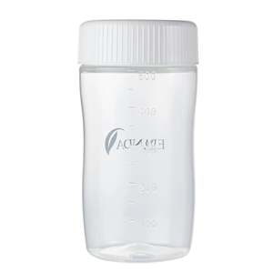 ELANDA 500ml White <b>Shaker</b> <b>Bottle</b> Durable Eco-Friendly Lightweight Reusable Polypropylene/Polyethylene Sports/Outdoor Use Made - Product Image 2