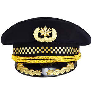 Gorra de oficial con visera y distintivo, al por mayor, con MOQ bajo - Product Image 5