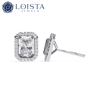 Boucles d'oreilles en diamant cultivé en laboratoire certifié IGI Gia Betterstar HPHT CVD, boucles d'oreilles en or 14k 18k, bijoux en diamant cultivé en laboratoire - Product Image 1