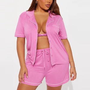 Ensemble de vêtements de nuit en satin pour femmes, longueur intégrale, soyeux, léger, confortable, pyjama doux, élégant, vêtements de détente pour le printemps - Product Image 4