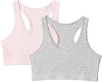 Ensemble de leggings et soutien-gorge de sport sans coutures pour filles, en coton et élasthanne, tenue de sport performante, 2 pièces, tailles personnalisées, motifs unis et antibactériens, dessins animés